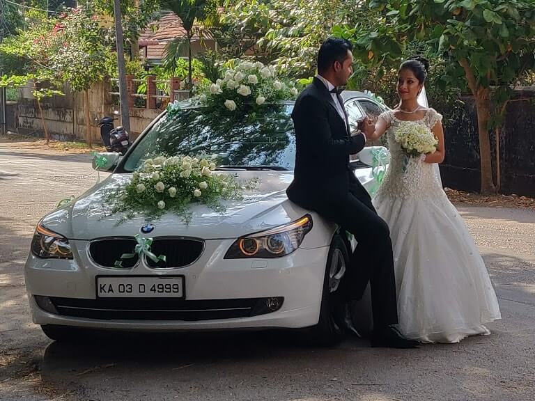 car rental for wedding in Mangalore